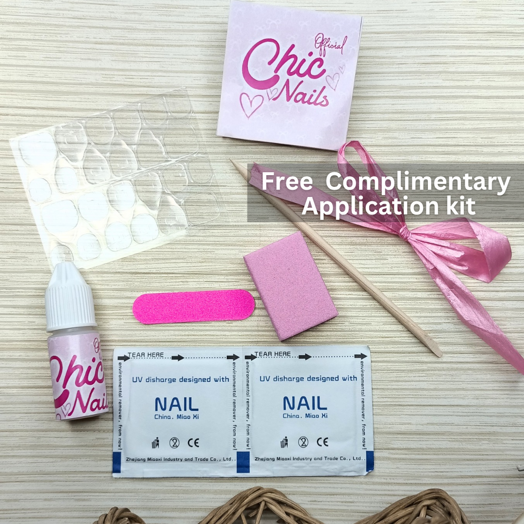 Aquabloom - Cat Eye Chrome Press On Nails