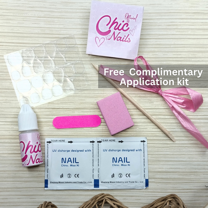 Aquabloom - Cat Eye Chrome Press On Nails