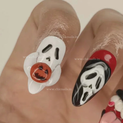 Spooky Glam Nails